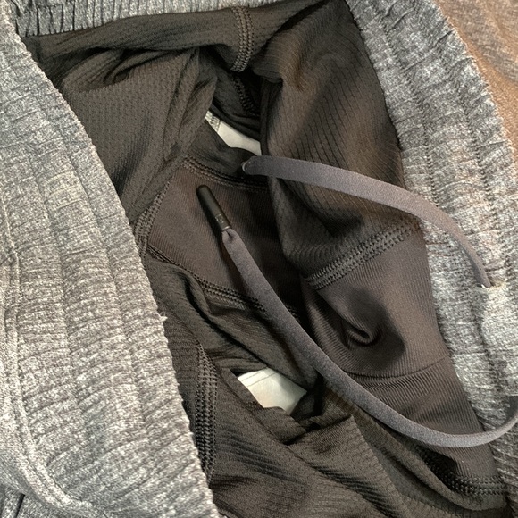 Lululemon Pace Breaker Out Of Mind Liner 9" Heathered Deep Coal M-110 Sz S - Picture 9 of 10